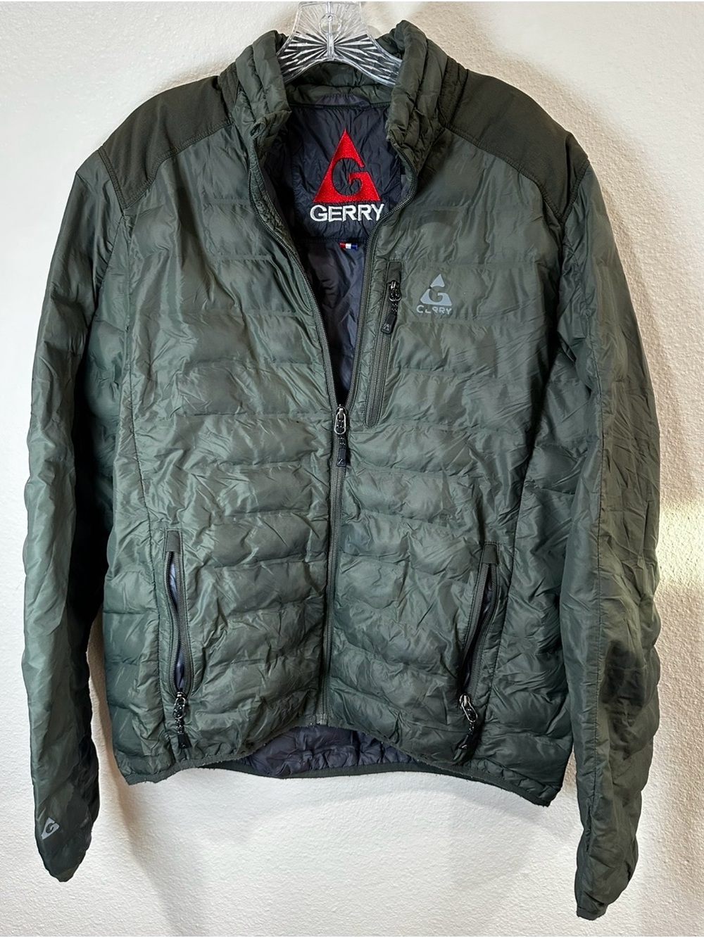 Gerry Weber Men’s Olive Quilted Insulated‎ Jacket size M